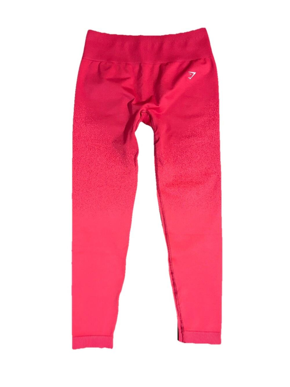 Gymshark Adapt Seamless Ombré Leggings Red Pink High Waisted Women’s Medium